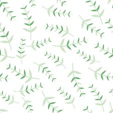 Seamless Patterns With Leaves Modern Ornaments. Texture Of Twigs And Leaves Royalty Free Stock Images Seamless Patterns With Leaves Modern Ornaments. Texture Of Twigs And Leaves Royalty Free Stock Images