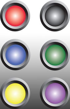 Web Buttons Royalty Free Stock Images