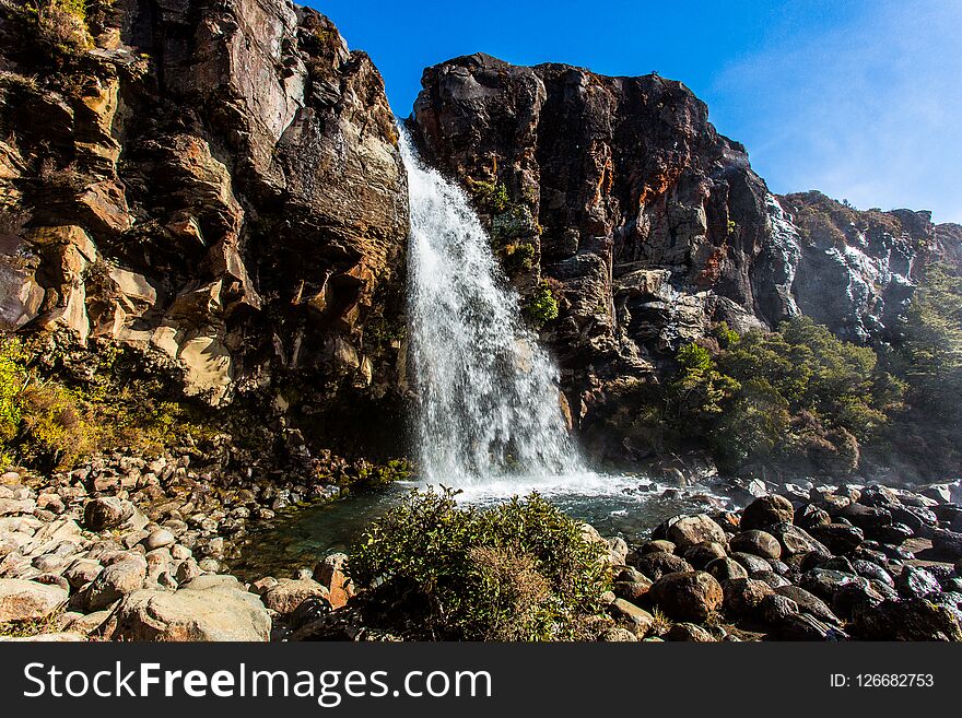 Taranaki Falls Stream - Tongariro National Park