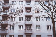 Poor Houses In Berlin, Kreuzberg Stock Images