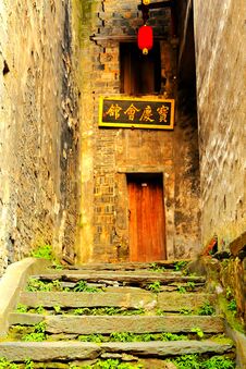 Ancient Architectural Complex Of Hongjiang Ancient Commercial City Stock Photo