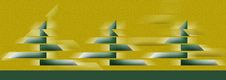 Christmas Trees Royalty Free Stock Image Christmas Trees Royalty Free Stock Image