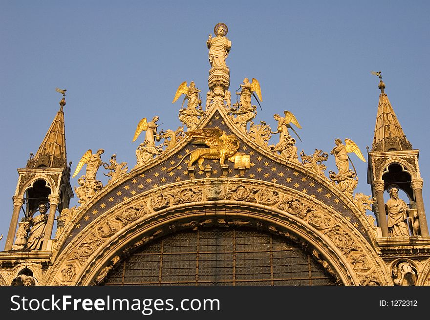 A view of Venice, Italy. A view of Venice, Italy