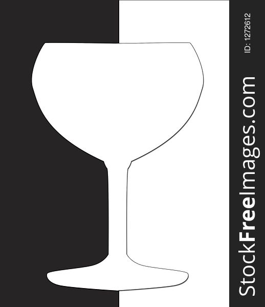 Wineglass Abstract