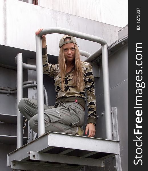 Vika in high electric transformer