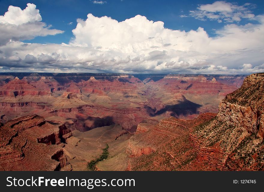 Taken from rim of Grand Canyon