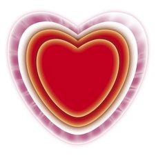 Red Heart 01 Royalty Free Stock Photo