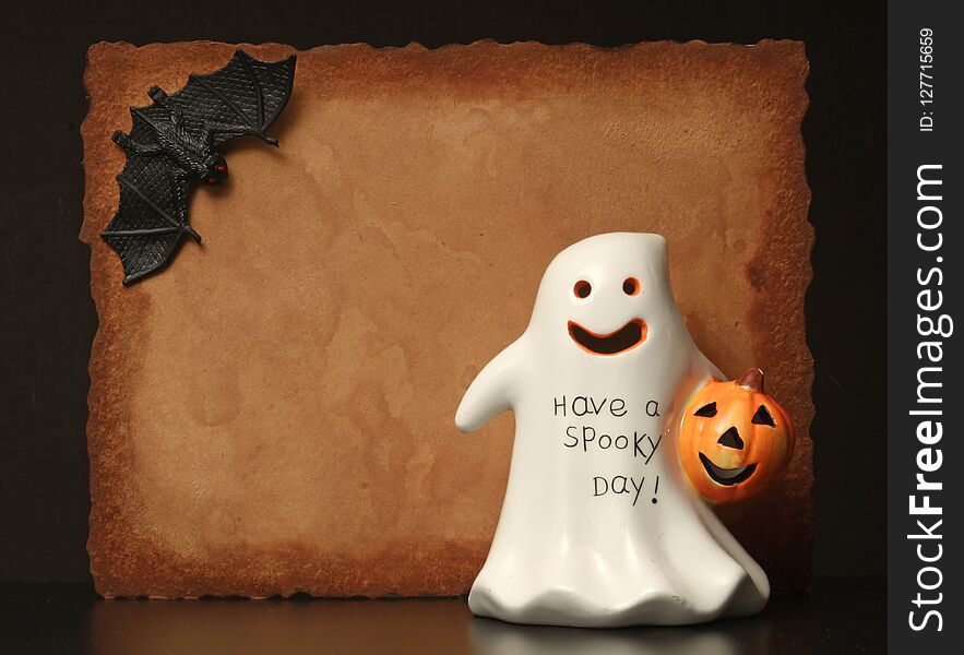 Invitation Background copy space for Happy Halloween.