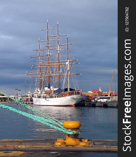 Tall Ship, Sailing Ship, Ship, Waterway