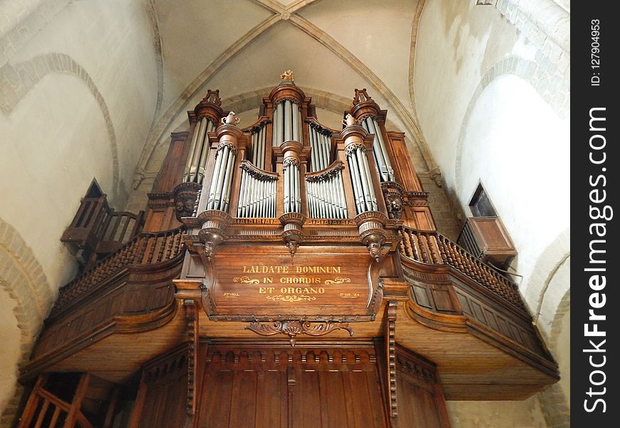 Organ Pipe, Organ, Pipe Organ, Wind Instrument