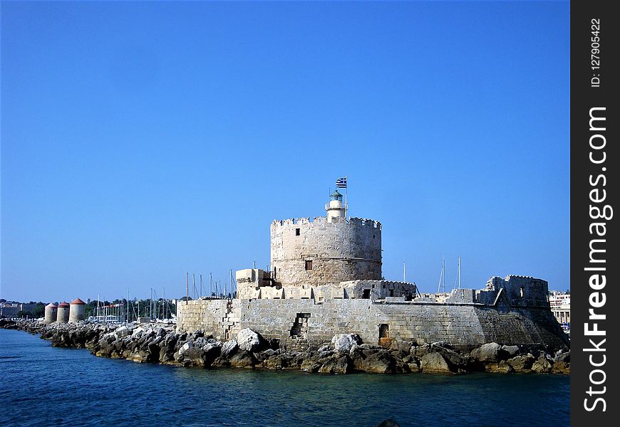 Sea, Promontory, Tower, Lighthouse