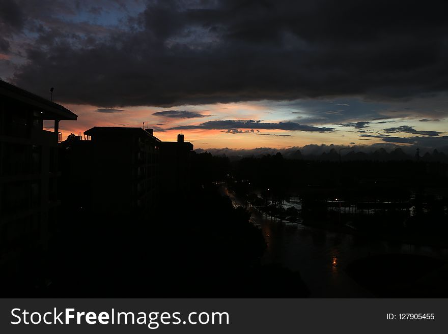 Sky, Sunset, Cloud, Afterglow