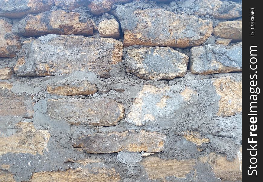 Rock, Stone Wall, Wall, Bedrock