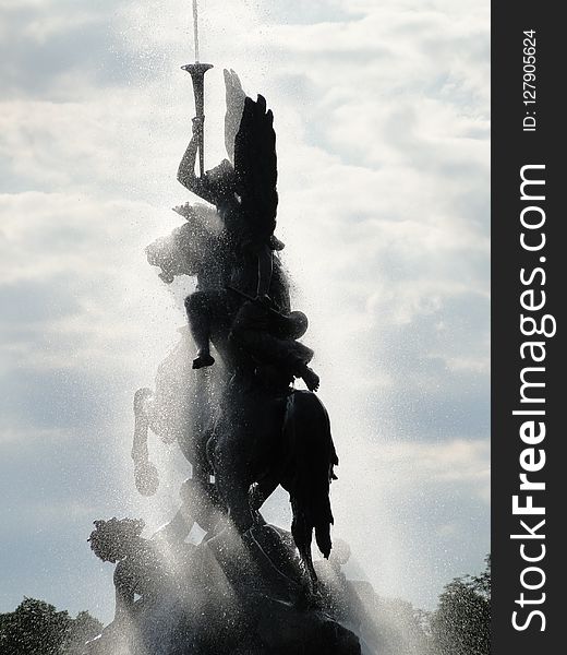 Monument, Sky, Statue, Cloud