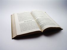 Old Book - Old German Bible Royalty Free Stock Images Old Book - Old German Bible Royalty Free Stock Images