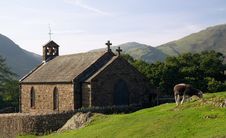 St.James Church,Buttermere,Lake District Royalty Free Stock Image St.James Church,Buttermere,Lake District Royalty Free Stock Image