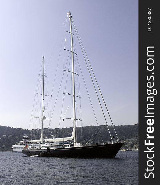 Two mast yacht