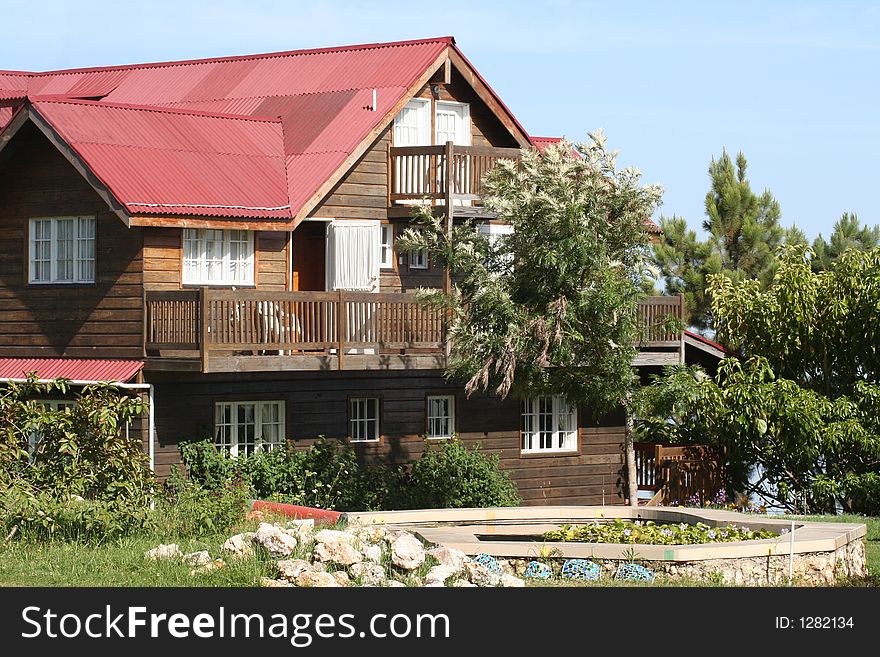 Mountain House all in wood