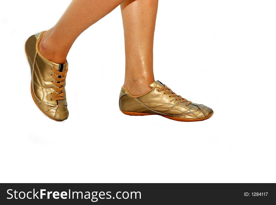 Gold Footwear