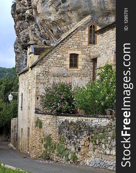 La Roque-Gageac, Dordogne (Perigord), Aquitaine, France. La Roque-Gageac, Dordogne (Perigord), Aquitaine, France