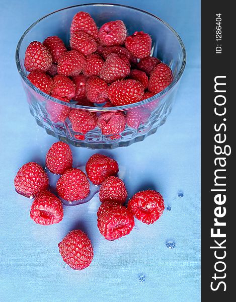 Red raspberries