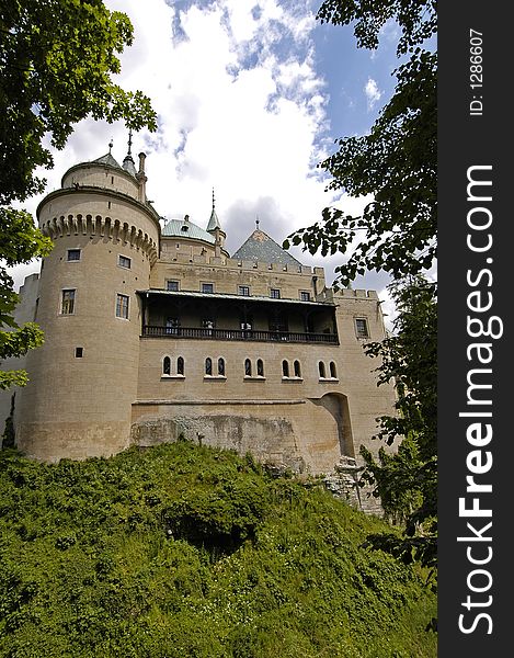 Castle Bojnice in the Czech Republic