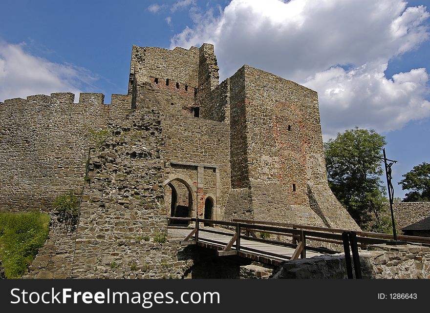 Castle Helfstejn in the Czech Republic