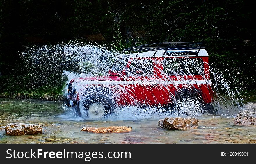 Jeep Splash Down
