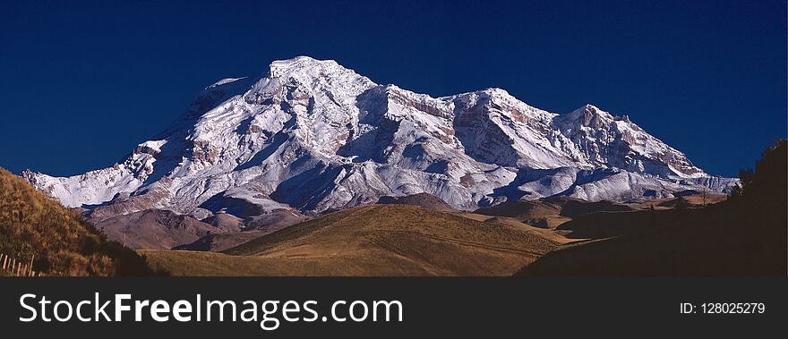 Panoramic Of The Chimborazo