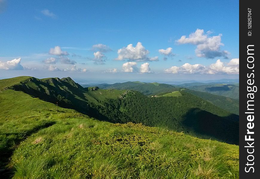 Highland, Grassland, Ridge, Mountainous Landforms