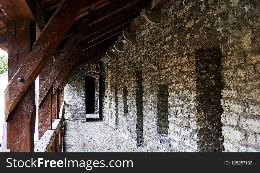 Ruins, Historic Site, History, Arch