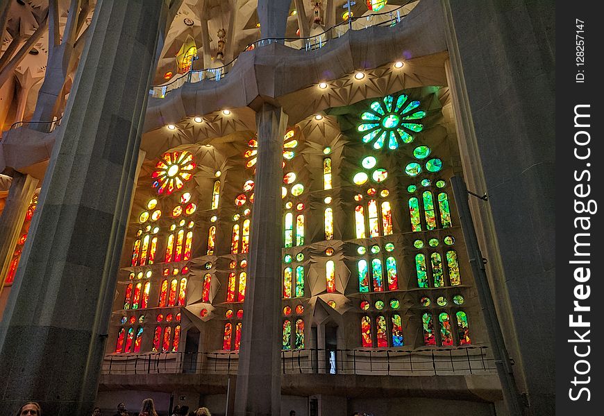 Stained Glass, Landmark, Glass, Window