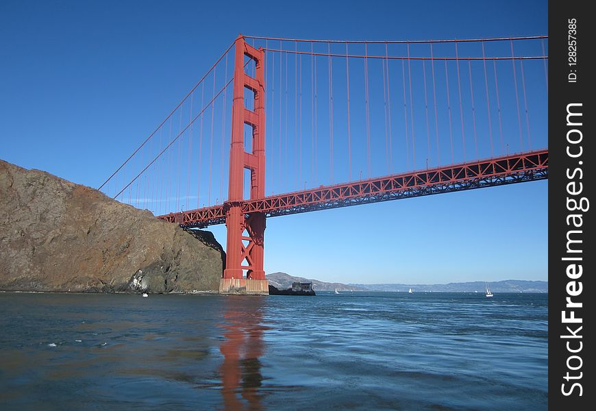 Bridge, Sea, Fixed Link, Sky