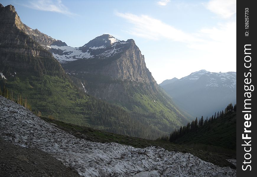 Mountainous Landforms, Mountain, Highland, Ridge