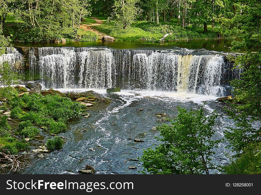 Water, Waterfall, Nature, Body Of Water