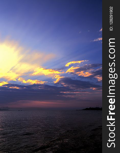 The Sunset and Golden beach and coast , photo taken in Taipei city , Taiwan , China. The Sunset and Golden beach and coast , photo taken in Taipei city , Taiwan , China