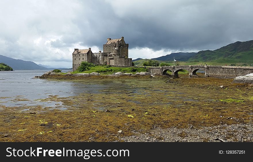 Highland, Loch, Castle, Sky