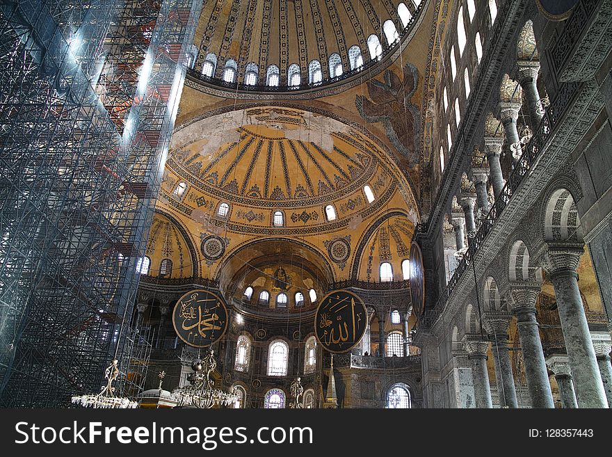 Byzantine Architecture, Medieval Architecture, Dome, Building