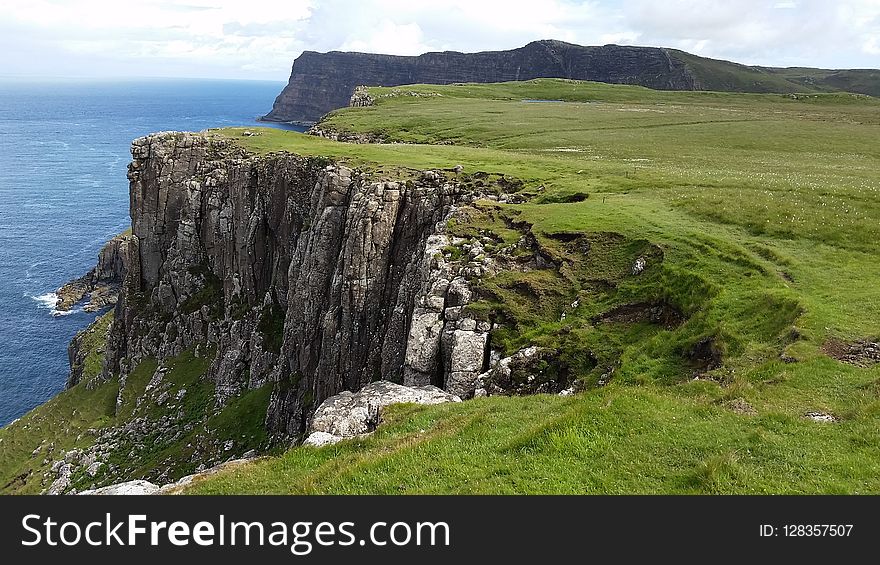 Cliff, Highland, Nature Reserve, Coast