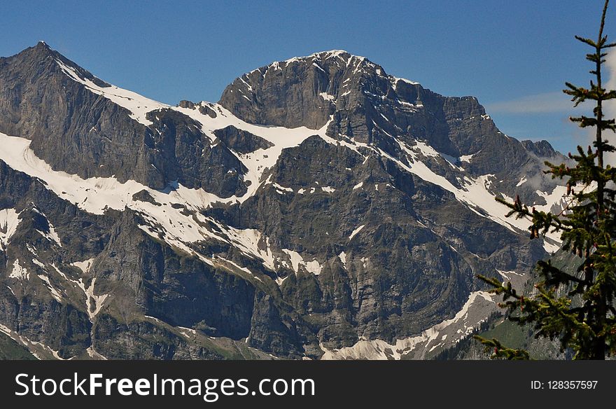 Mountainous Landforms, Mountain, Mountain Range, Wilderness