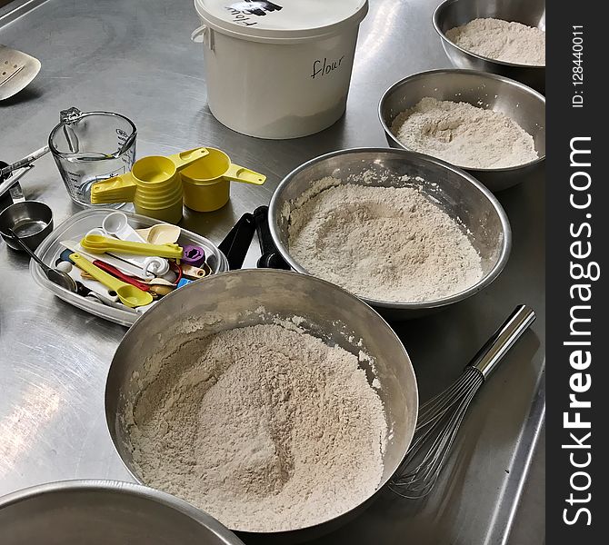 Flour, Ingredient, Food