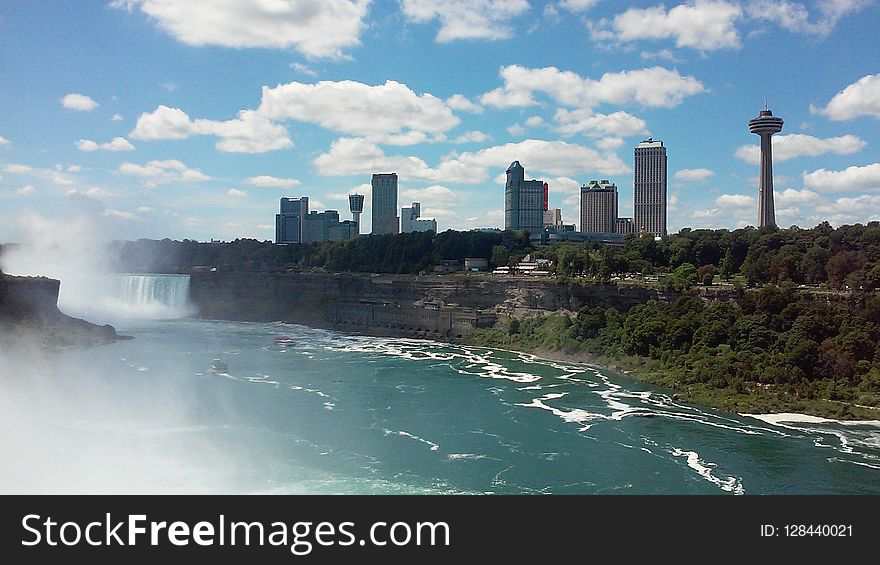 Body Of Water, City, Skyline, Water Resources