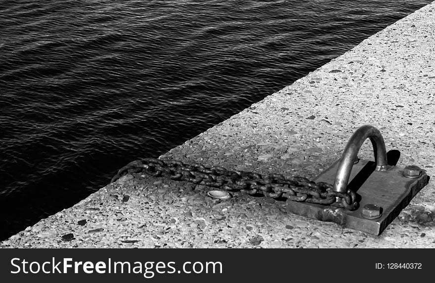 Water, Black And White, Monochrome Photography, Asphalt