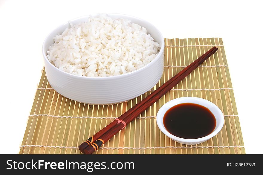 Steamed Rice, White Rice, Rice, Cuisine