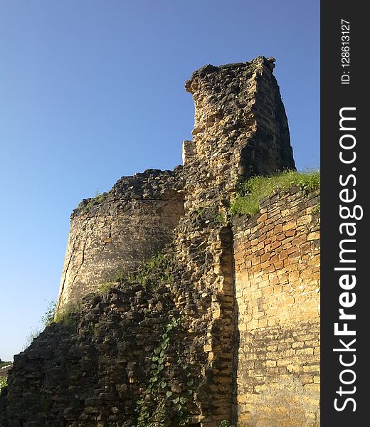 Sky, Ruins, Historic Site, Fortification