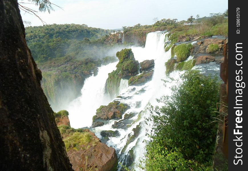 Waterfall, Nature Reserve, Body Of Water, Water Resources