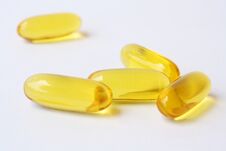 Gel Capsules Royalty Free Stock Photography