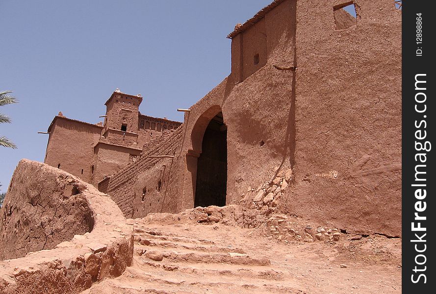 A kasbahis a type of medina, Islamic city, or fortress.
It was a place for the local leader to live and as a defense when the city was under attack. A kasbah has high walls which usually have no windows. Sometimes, they were built on the top of hill to make them easier to defend. Some of them were also placed near the entrance of harbors.

Having a kasbah built was a sign of wealth of some families in the city. Almost all cities had their kasbah, this building being something necessary for the city to survive. A kasbahis a type of medina, Islamic city, or fortress.
It was a place for the local leader to live and as a defense when the city was under attack. A kasbah has high walls which usually have no windows. Sometimes, they were built on the top of hill to make them easier to defend. Some of them were also placed near the entrance of harbors.

Having a kasbah built was a sign of wealth of some families in the city. Almost all cities had their kasbah, this building being something necessary for the city to survive.