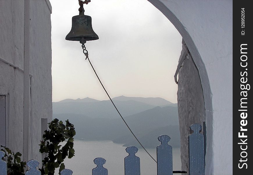 Bell, Church Bell, Sky, Light Fixture