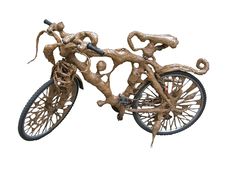 Crazy Bike Royalty Free Stock Photo Crazy Bike Royalty Free Stock Photo